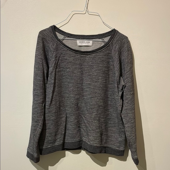 Everlane Tops - Everlane Women's Charcoal Heather Sweatshirt - Women’s M